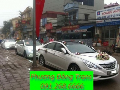Thuê xe cưới hyundai sonata màu trắng giá rẻ tại Bạch mai quận hai bà trưng hà nội - 0912686666